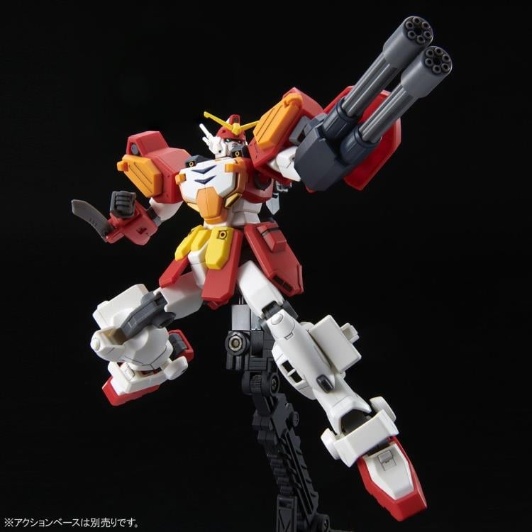 Mobile Suit Gundam Wing HGAC XXXG-01H2 Gundam Heavyarms Custom 1/144 Scale Model Kit (Reissue) Gallery Image 4