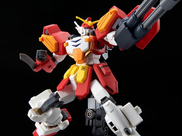 Mobile Suit Gundam Wing HGAC XXXG-01H2 Gundam Heavyarms Custom 1/144 Scale Model Kit (Reissue) Gallery Image 1
