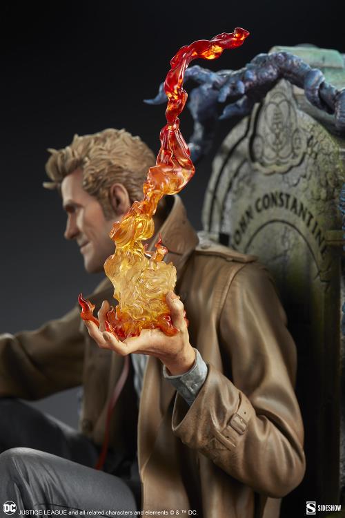 DC Comics Premium Format John Constantine (Just Another Exorcism Hangover) Statue Gallery Image 20