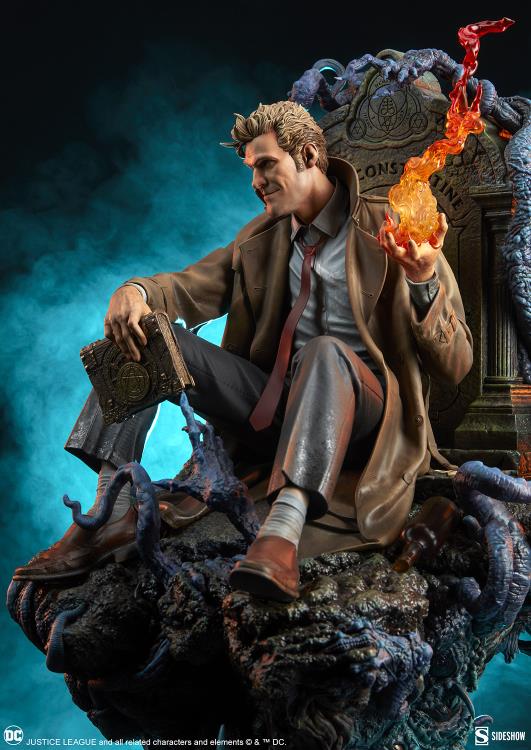 DC Comics Premium Format John Constantine (Just Another Exorcism Hangover) Statue Gallery Image 6