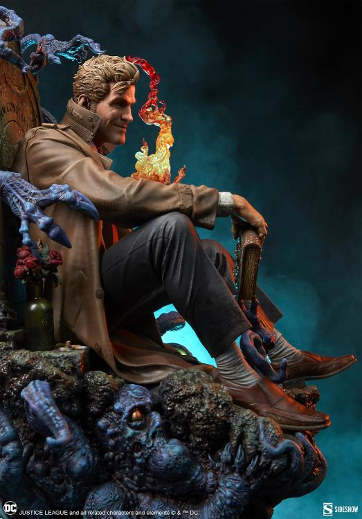 DC Comics Premium Format John Constantine (Just Another Exorcism Hangover) Statue Gallery Image 8