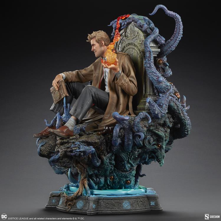 DC Comics Premium Format John Constantine (Just Another Exorcism Hangover) Statue Gallery Image 11