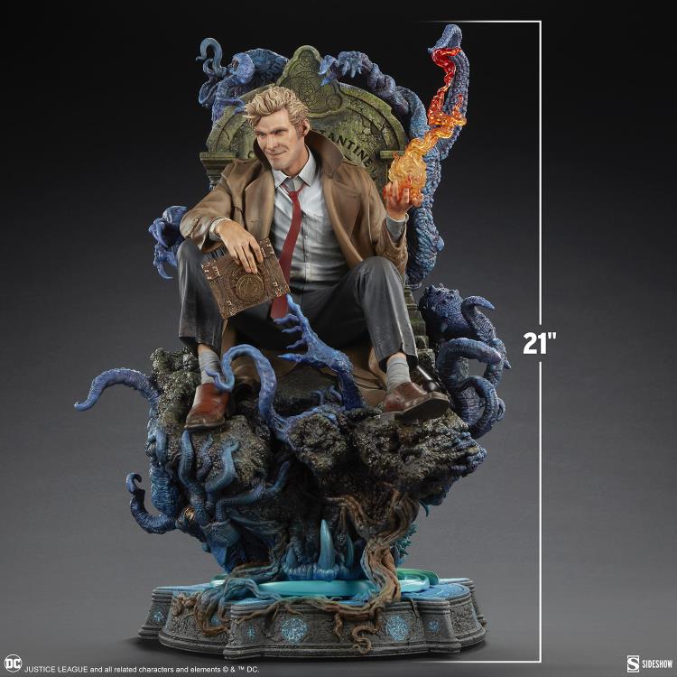 DC Comics Premium Format John Constantine (Just Another Exorcism Hangover) Statue Gallery Image 9
