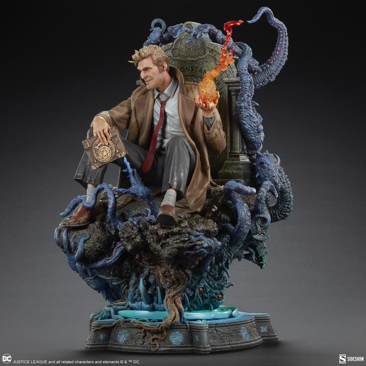 DC Comics Premium Format John Constantine (Just Another Exorcism Hangover) Statue Gallery Image 10