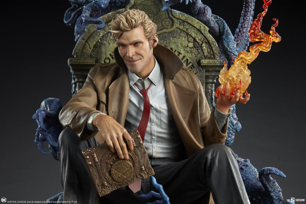 DC Comics Premium Format John Constantine (Just Another Exorcism Hangover) Statue Gallery Image 18