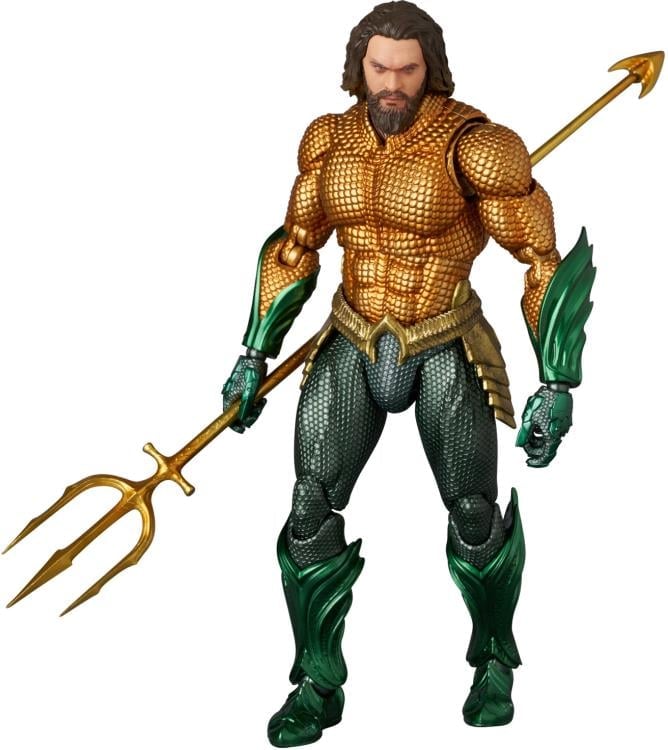 アメコミ MAFEX No.267 AQUAMAN GOLD & GREEN SUIT a Aquaman and the Lost Kingdom MAFEX No.267 Aquaman Action Figure