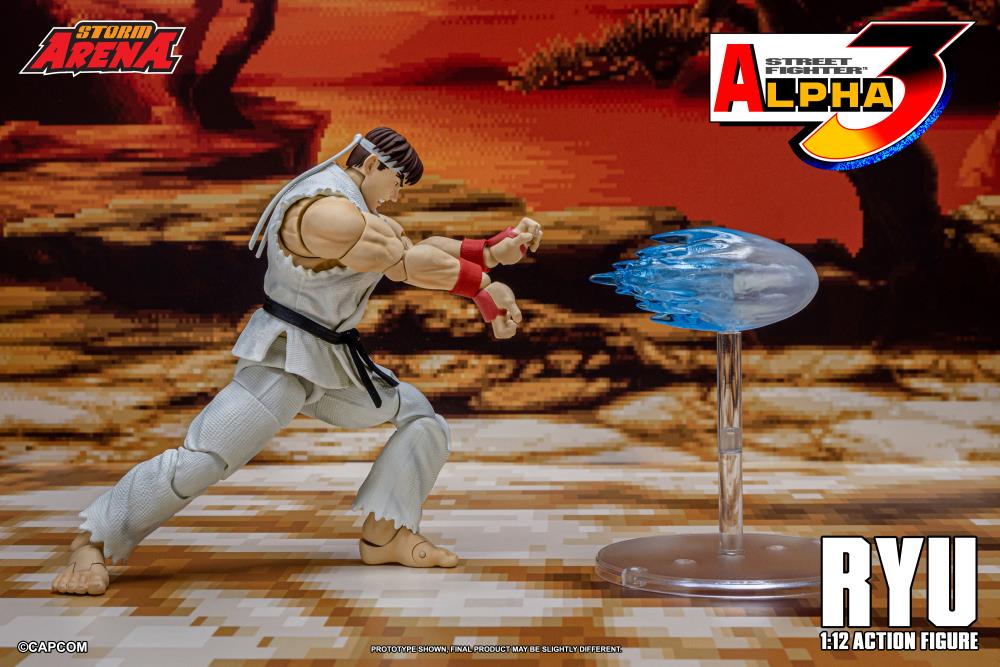 Street Fighter Alpha 3 Storm Arena Ryu 1/12 Scale Action Figure Gallery Image 19