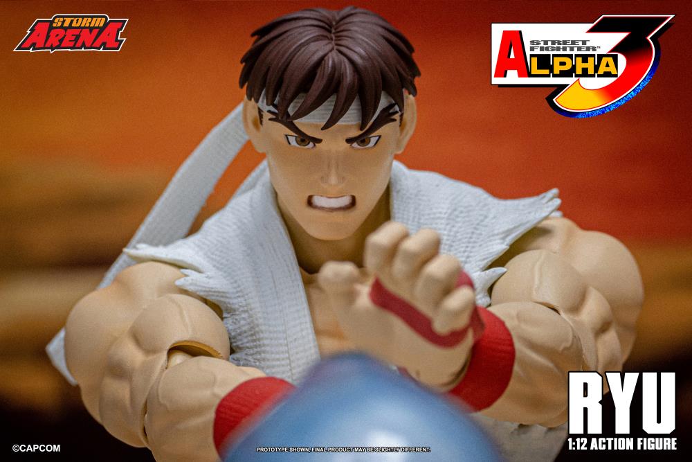 Street Fighter Alpha 3 Storm Arena Ryu 1/12 Scale Action Figure Gallery Image 21