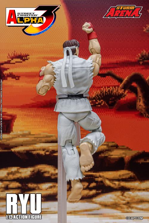 Street Fighter Alpha 3 Storm Arena Ryu 1/12 Scale Action Figure Gallery Image 11