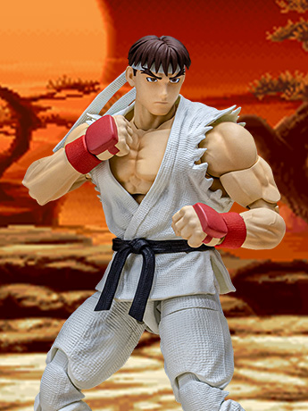 Street Fighter Alpha 3 Storm Arena Ryu 1/12 Scale Action Figure Gallery Image 2