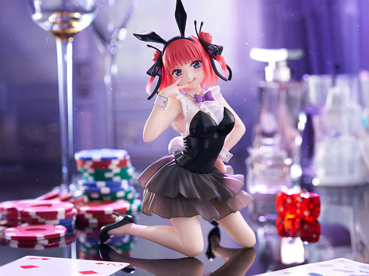 The Quintessential Quintuplets Desktop Cute Nino Nakano (Bunny Ver.) Figure
