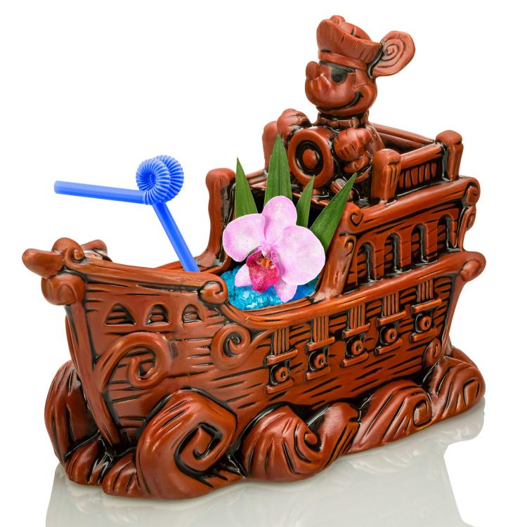 Disney Pirate Ship Mickey Limited Edition Geeki Tikis Mug Gallery Image 8