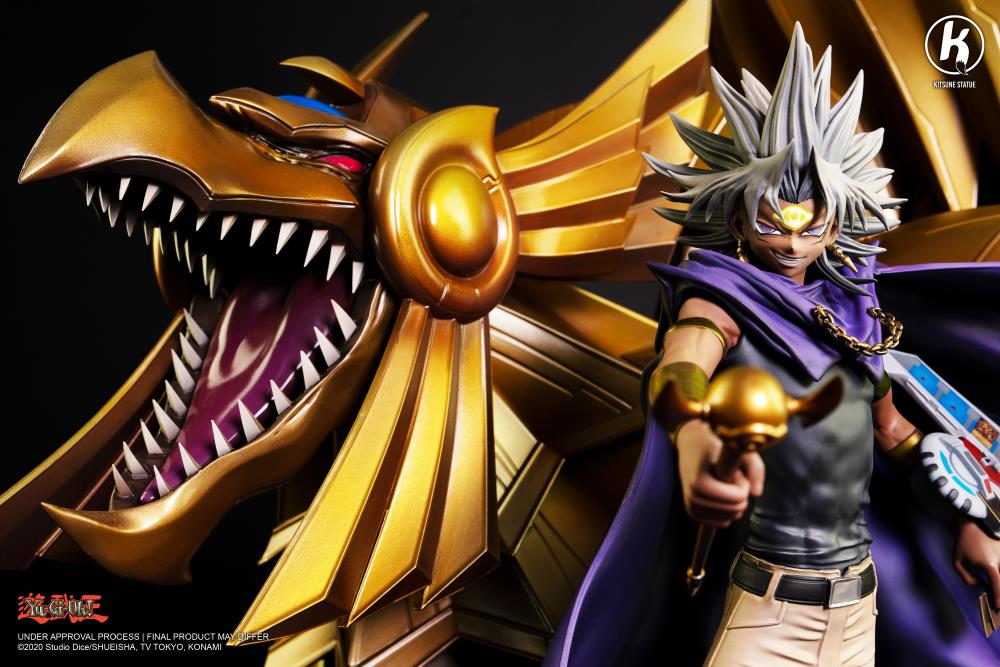 Yu-Gi-Oh! Duel Monsters Marik and The Winged Dragon of Ra 1/7 Scale Limited Edition Statue Gallery Image 9