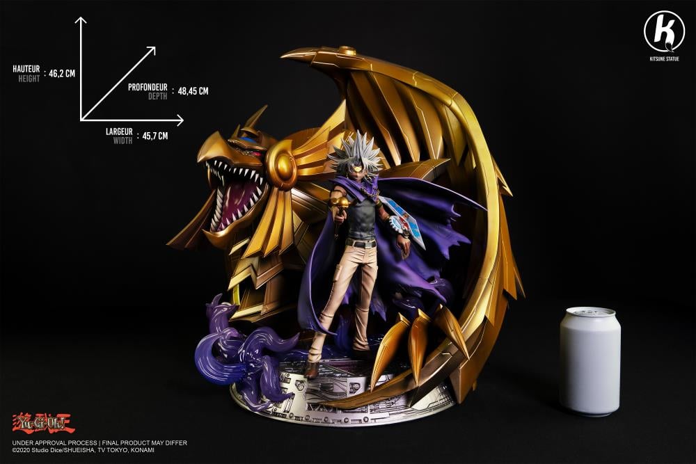 Yu-Gi-Oh! Duel Monsters Marik and The Winged Dragon of Ra 1/7 Scale Limited Edition Statue Gallery Image 6
