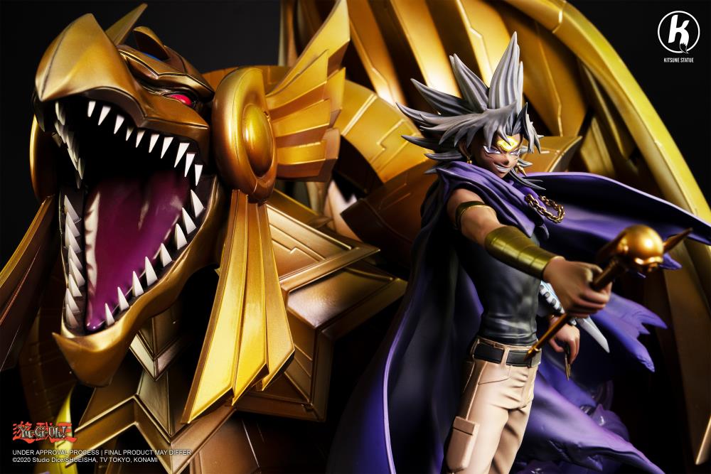 Yu-Gi-Oh! Duel Monsters Marik and The Winged Dragon of Ra 1/7 Scale Limited Edition Statue Gallery Image 8
