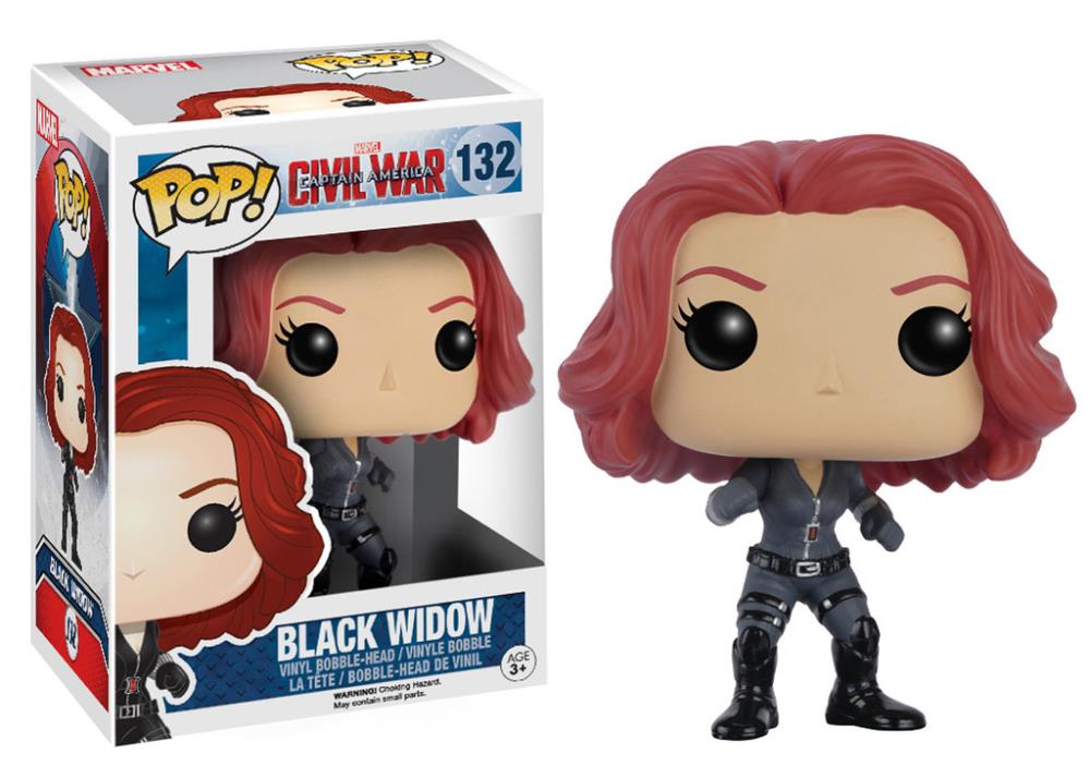 Pop! Marvel: Captain America: Civil War - Black Widow Gallery Image 3