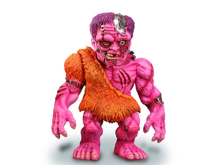 Planet-X Asia Art Sofubi Pink Franky Soft Vinyl Figure