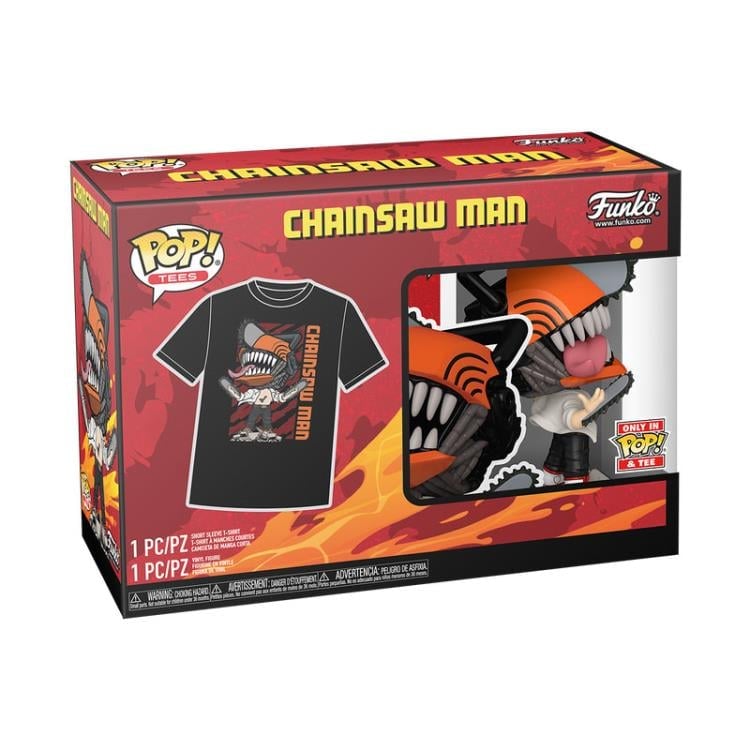 Chainsaw Man Pop! and Tee #1804 Chainsaw Man Gallery Image 5