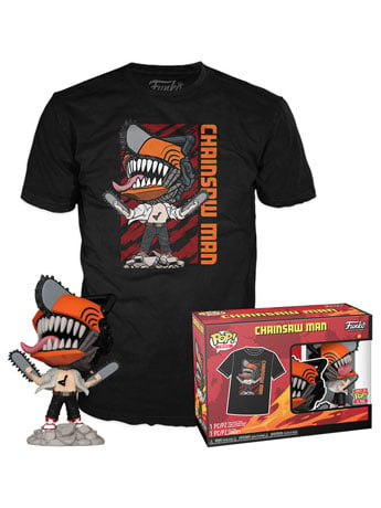 Chainsaw Man Pop! and Tee #1804 Chainsaw Man Gallery Image 2