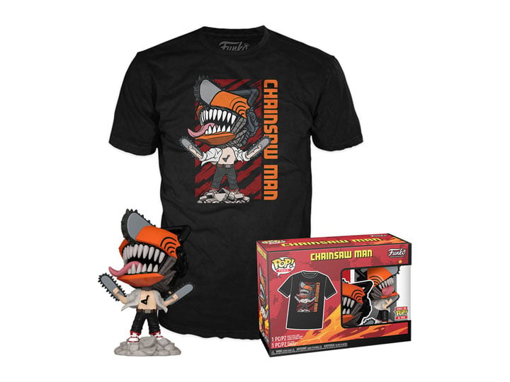 Chainsaw Man Pop! and Tee #1804 Chainsaw Man Gallery Image 1