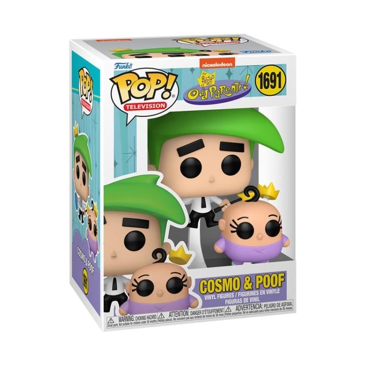 The Fairly OddParents Pop! Television #1691 Cosmo & Poof