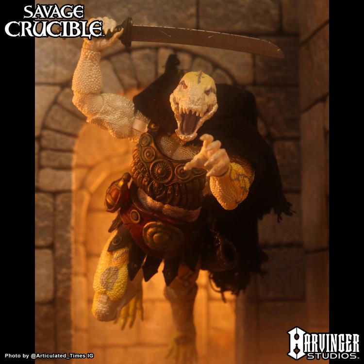 Savage Crucible Shield of D'Zaera Action Figure