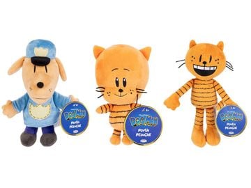 Dog Man 9-inch Set of 3 Plush