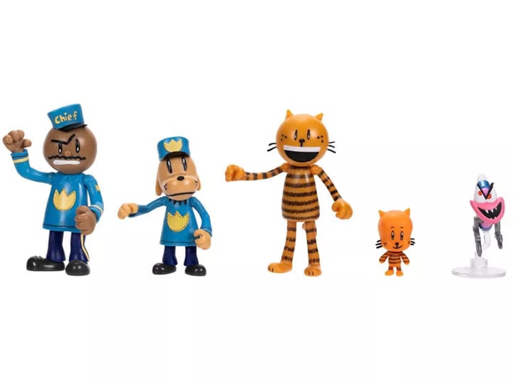 Dog Man 2.5-Inch Scale Figure Multipack Gallery Image 1