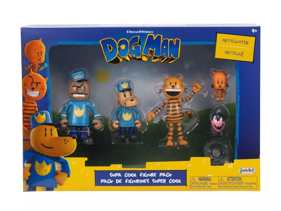 Dog Man 2.5-Inch Scale Figure Multipack Gallery Image 3