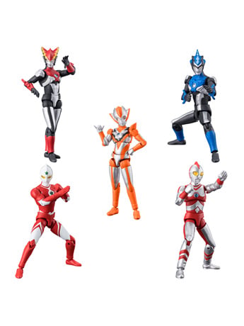 Ultraman ChoDo Alpha 12 Box of 10 Random Figures and Accessories Gallery Image 2