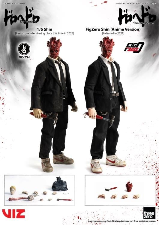 Dorohedoro SiXTH Shin 1/6 Scale Action Figure (Reissue)
