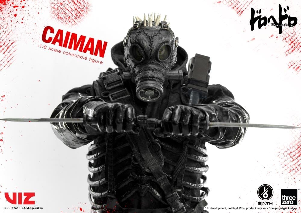 threezero 1/6 ドロヘドロ カイマン 3Z0560 Caiman Dorohedoro SiXTH Caiman 1/6 Scale Action Figure (Reissue)