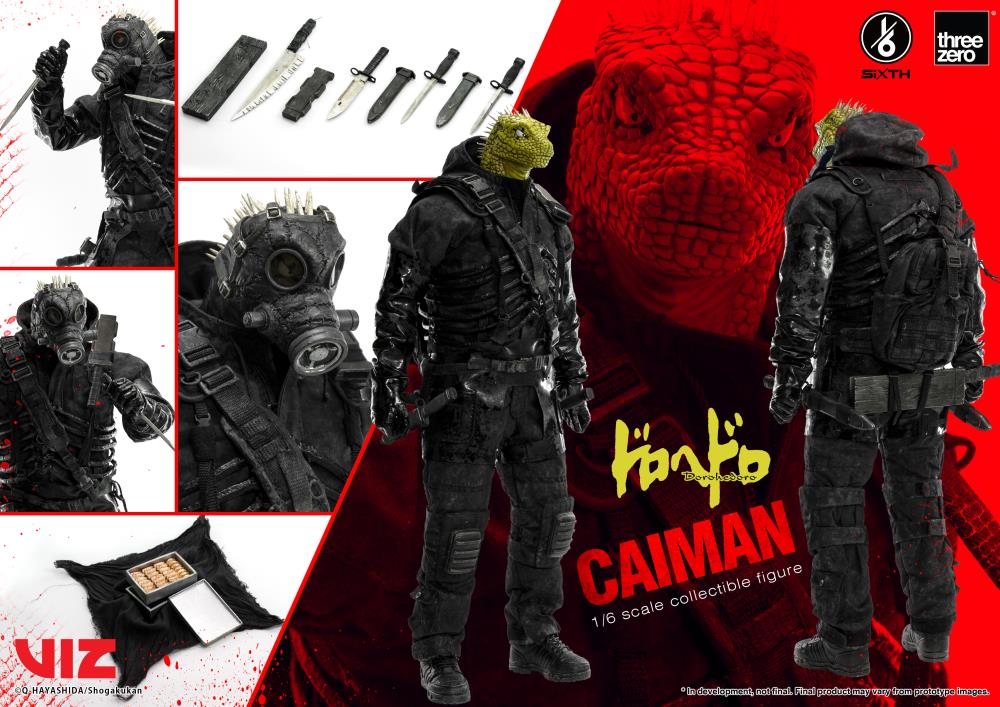 Dorohedoro SiXTH Caiman 1/6 Scale Action Figure (Reissue)