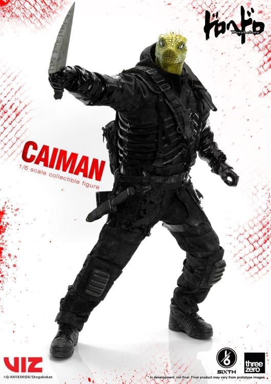 threezero dorohedoro カイマンフィギュア Dorohedoro SiXTH Caiman 1/6 Scale Action Figure (Reissue)