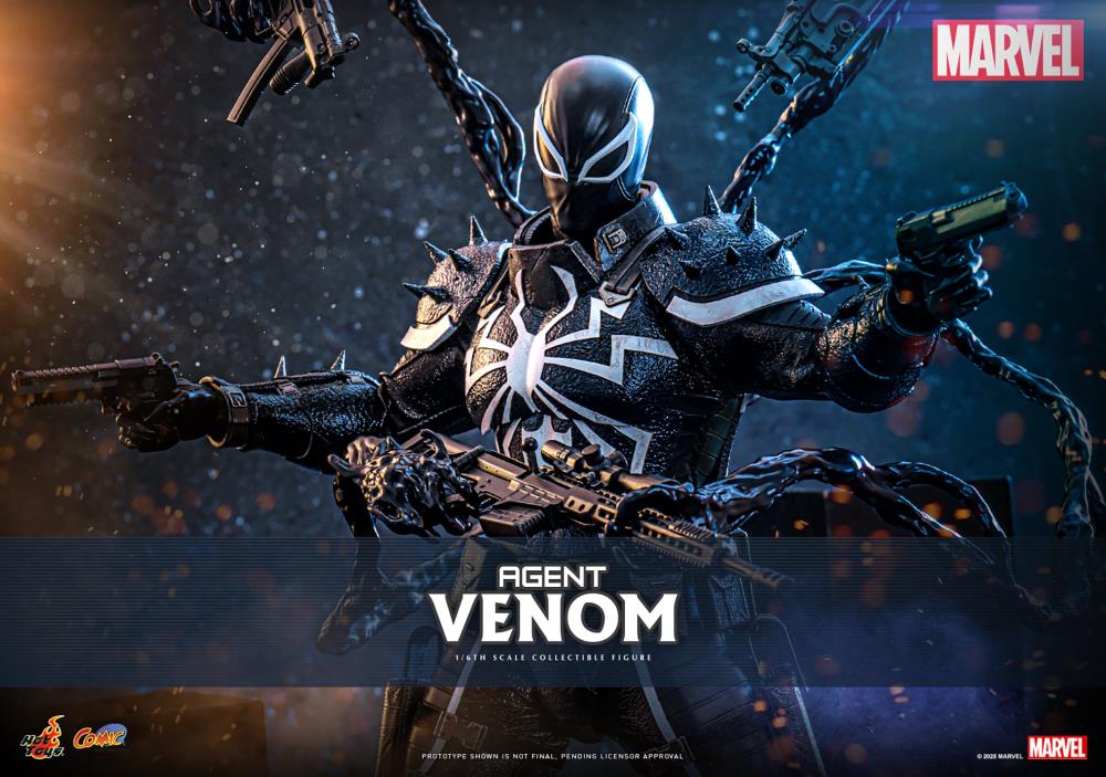 Marvel Comics CMS025 Agent Venom 1/6th Scale Collectible Figure Gallery Image 3