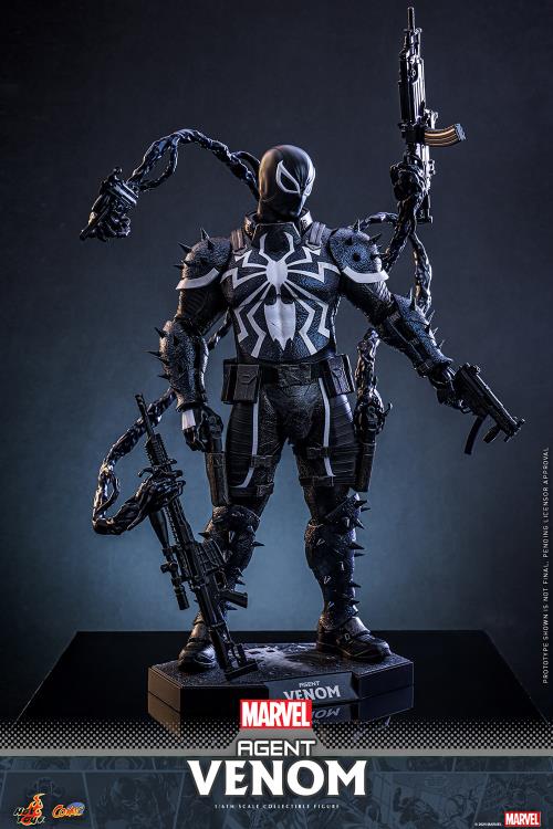 ホットトイズ CMS025 Agent Venom 1/6エージェント・ヴェノム Marvel Comics CMS025 Agent Venom 1/6th Scale Collectible Figure