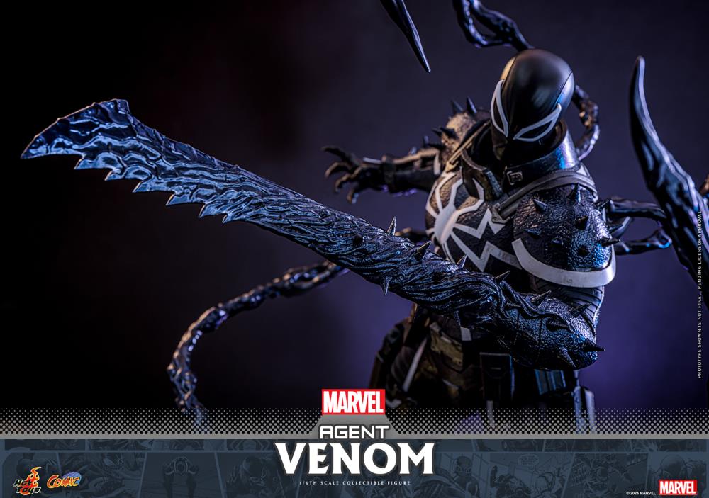 Marvel Comics CMS025 Agent Venom 1/6th Scale Collectible Figure Gallery Image 10