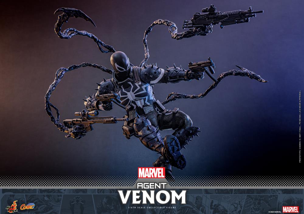 Marvel Comics CMS025 Agent Venom 1/6th Scale Collectible Figure Gallery Image 4