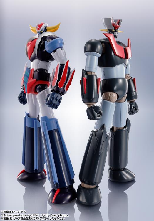 Grendizer U Robot Spirits Mazinger X & Jet Scrander X Action