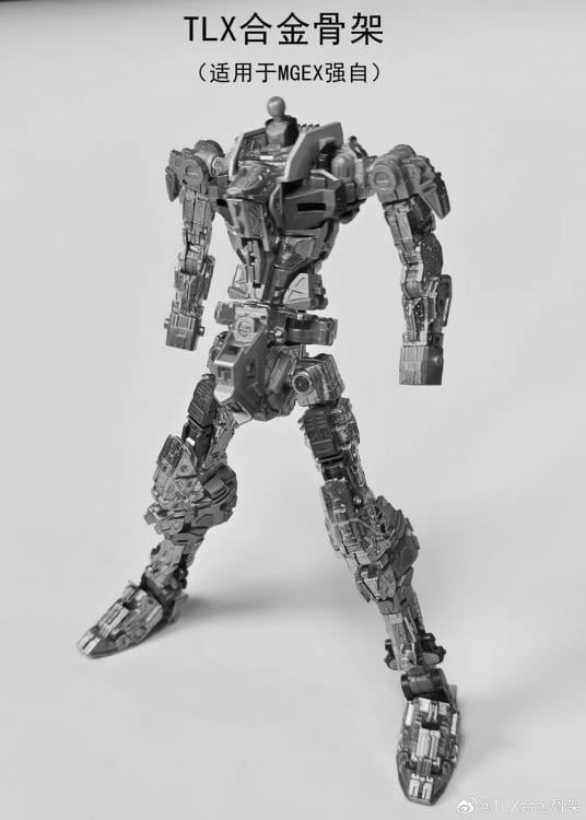 TLX EX02 (Black Ver.) 1/100 Scale Alloy Model Kit Frame Upgrade Gallery Image 4