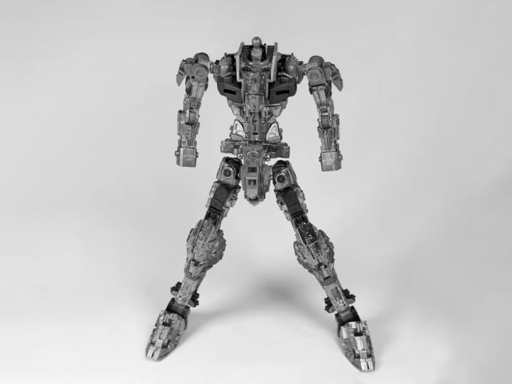 TLX EX02 (Black Ver.) 1/100 Scale Alloy Model Kit Frame Upgrade Gallery Image 1