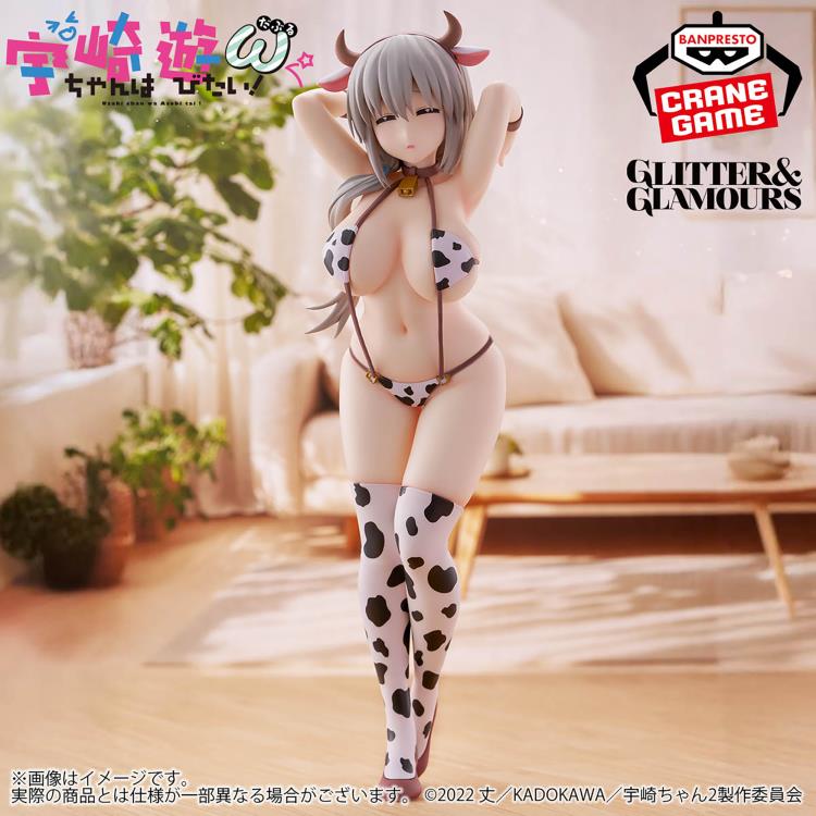 Uzaki-chan Wants to Hang Out! Glitter & Glamours Tsuki Uzaki (Cow Print Swimsuit Ver.) Gallery Image 3
