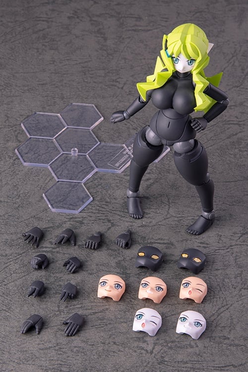 Robot Neanthropinae Polynian Kelly / Rania (Black Fresh Ver.) Action Figure Gallery Image 13