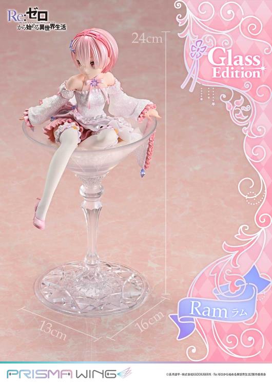 Re:Zero Starting Life in Another World Prisma Wing Ram (Glass