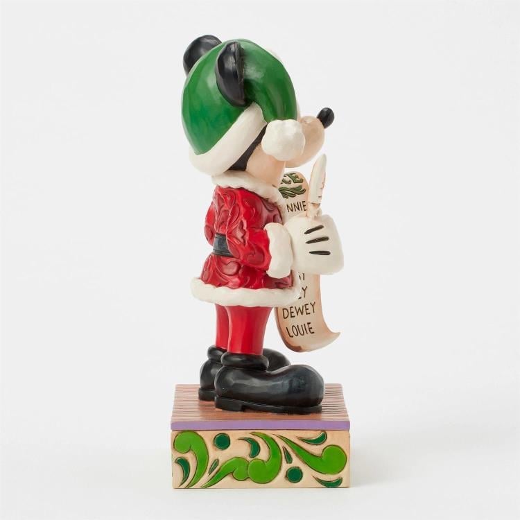 Mickey Mouse Disney Traditions Twenty Years of Magic Santa Mickey with List (Jim Shore) Gallery Image 5