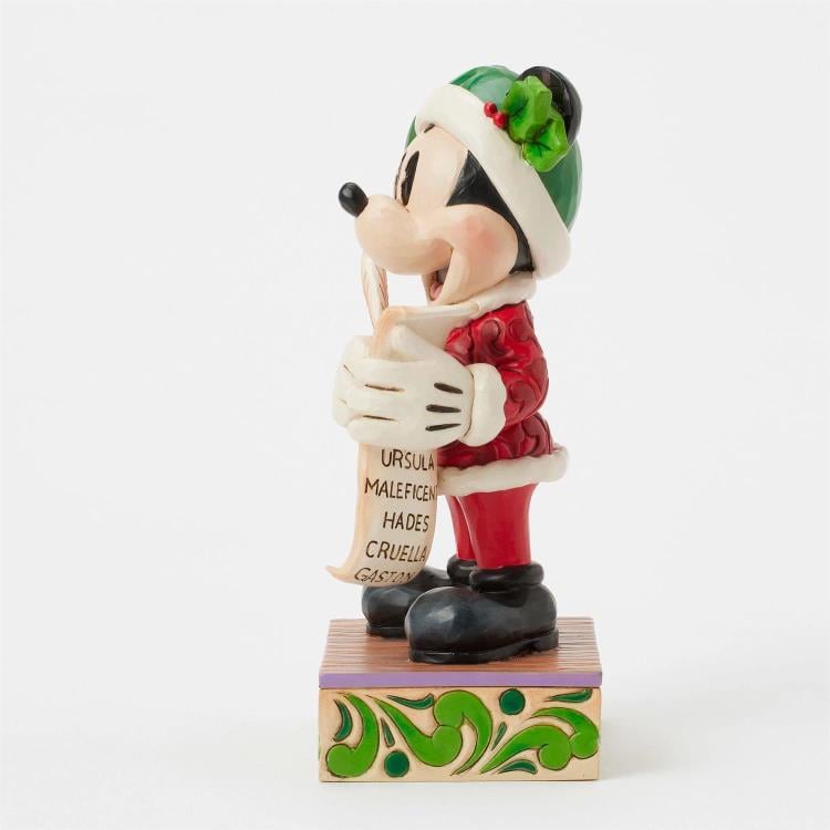 Mickey Mouse Disney Traditions Twenty Years of Magic Santa Mickey with List (Jim Shore) Gallery Image 4