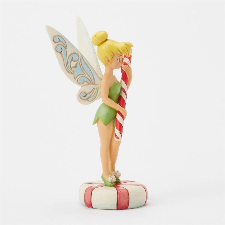 Peter Pan Disney Traditions Peppermint Pixie Tinker Bell Candy Cane (Jim Shore) Gallery Image 6