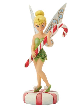 Peter Pan Disney Traditions Peppermint Pixie Tinker Bell Candy Cane (Jim Shore) Gallery Image 2