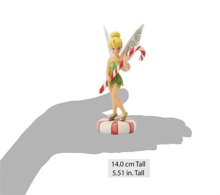 Peter Pan Disney Traditions Peppermint Pixie Tinker Bell Candy Cane (Jim Shore) Gallery Image 7