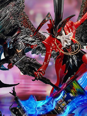 Persona 5 Elite Fandom Joker and Arsene Limited Edition Statue